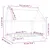 vidaXL lit pour chien Bois de pin vidaXL lit pour chien Bois de pin