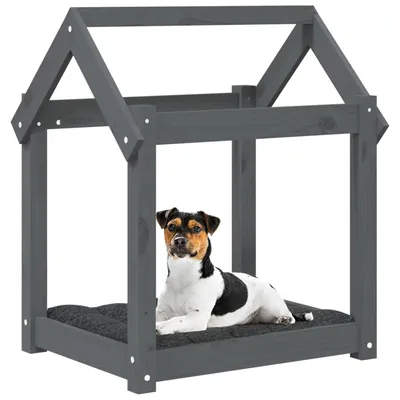 vidaXL lit pour chien Bois de pin vidaXL lit pour chien Bois de pin