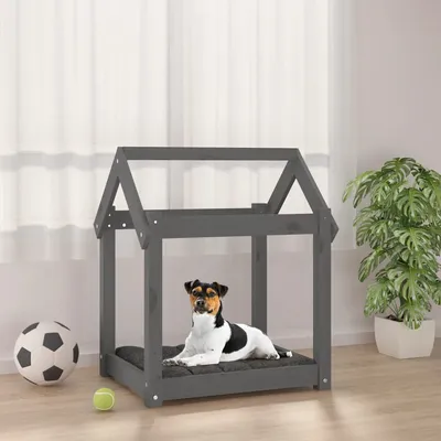 vidaXL lit pour chien Bois de pin vidaXL lit pour chien Bois de pin