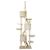 Wiltec Arbre à chat - 233-270 cm de hauteur plafond réglable - design avec