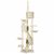 Wiltec Arbre à chat - 233-270 cm de hauteur plafond réglable - design avec