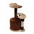Wiltec Arbre à chat - 67 cm de haut - design ludique Balle de jeu - Meuble