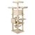 Wiltec Arbre à chat - 172 cm de haut - design ludique avec Motif de pattes