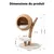 Fudajo Arbre à chat - 83 cm de haut - Meuble grattage félin peluche - Coule Fudajo Arbre à chat - 83 cm de haut - Meuble grattage félin peluche - Coule