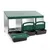 Fudajo Pondoir pour poule 81 x 52 x 48 cm 3x Bac de récupération Ponte Poul