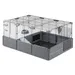 Ferplast Cage à lapins Multipla 107,5x72x50 cm