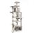 Fudajo Arbre à chat - 198 cm de haut - design ludique - Meuble félin - Coul
