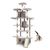Fudajo Arbre à chat - 198 cm de haut - design ludique - Meuble félin - Coul