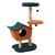 Fudajo Arbre à chat - 114 cm de haut - design ludique - Meuble grattage fél