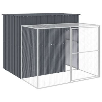 vidaXL niche pour chien Acier