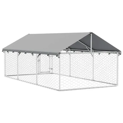 vidaXL niche pour chiens Acier vidaXL niche pour chiens Acier