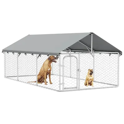 vidaXL niche pour chiens Acier vidaXL niche pour chiens Acier