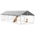 vidaXL niche pour chiens Acier