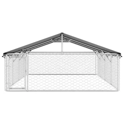 vidaXL niche pour chiens Acier vidaXL niche pour chiens Acier