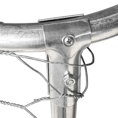 vidaXL niche pour chiens Acier