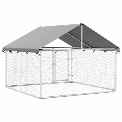 vidaXL niche pour chiens Acier vidaXL niche pour chiens Acier