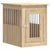 vidaXL meuble de cage pour chiens Bois d'ingénierie
