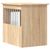 vidaXL meuble de cage pour chiens Bois d'ingénierie
