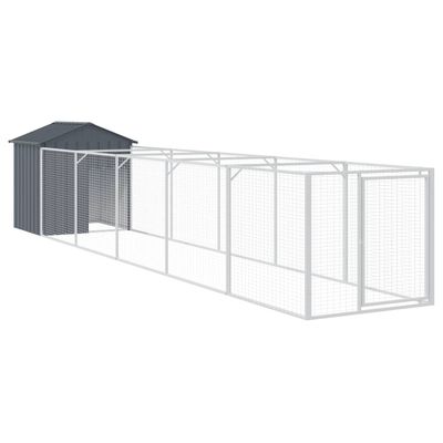 vidaXL niche pour chien Acier