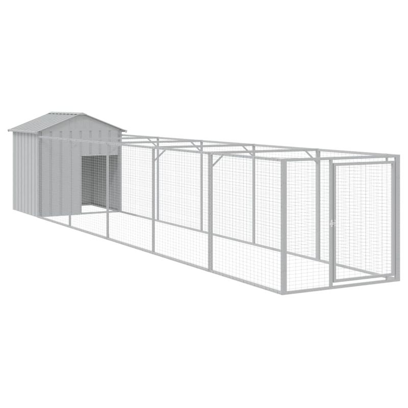vidaXL niche pour chien Acier