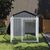 vidaXL niche pour chien Acier