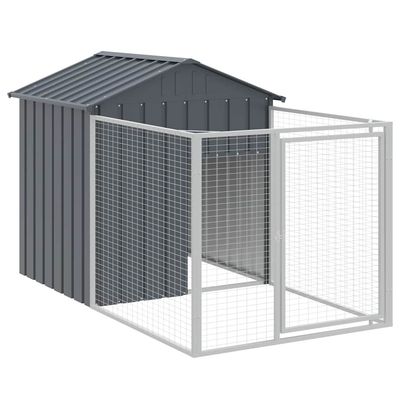 vidaXL niche pour chien Acier