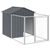 vidaXL niche pour chien Acier