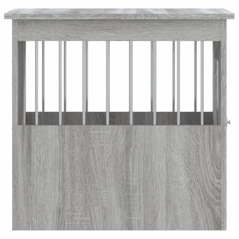 vidaXL meuble de cage pour chiens Bois d'ingénierie