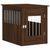 vidaXL meuble de cage pour chiens Bois d'ingénierie