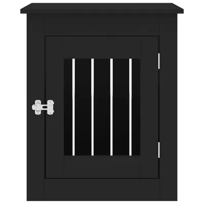 vidaXL meuble de cage pour chiens Bois d'ingénierie