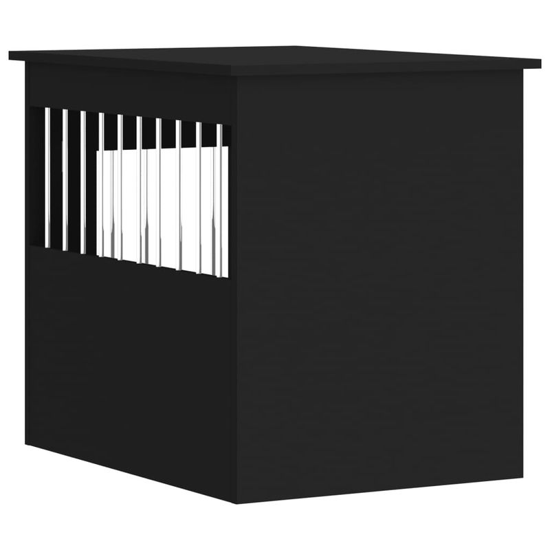 vidaXL meuble de cage pour chiens Bois d'ingénierie
