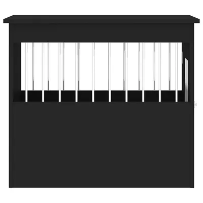 vidaXL meuble de cage pour chiens Bois d'ingénierie