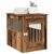 vidaXL meuble de cage pour chiens Bois d'ingénierie