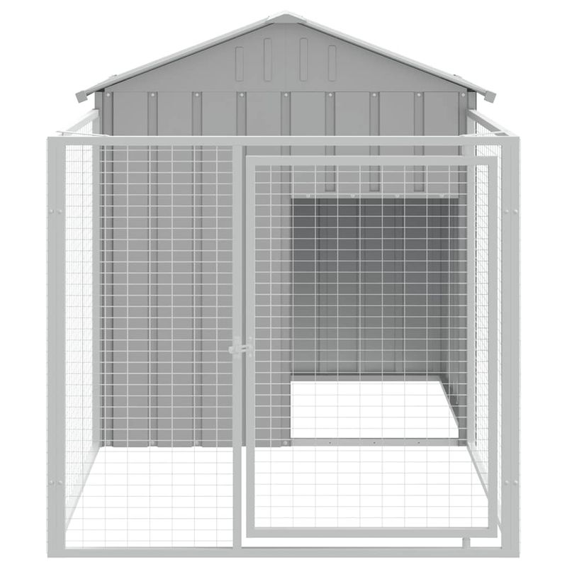 vidaXL niche pour chien Acier
