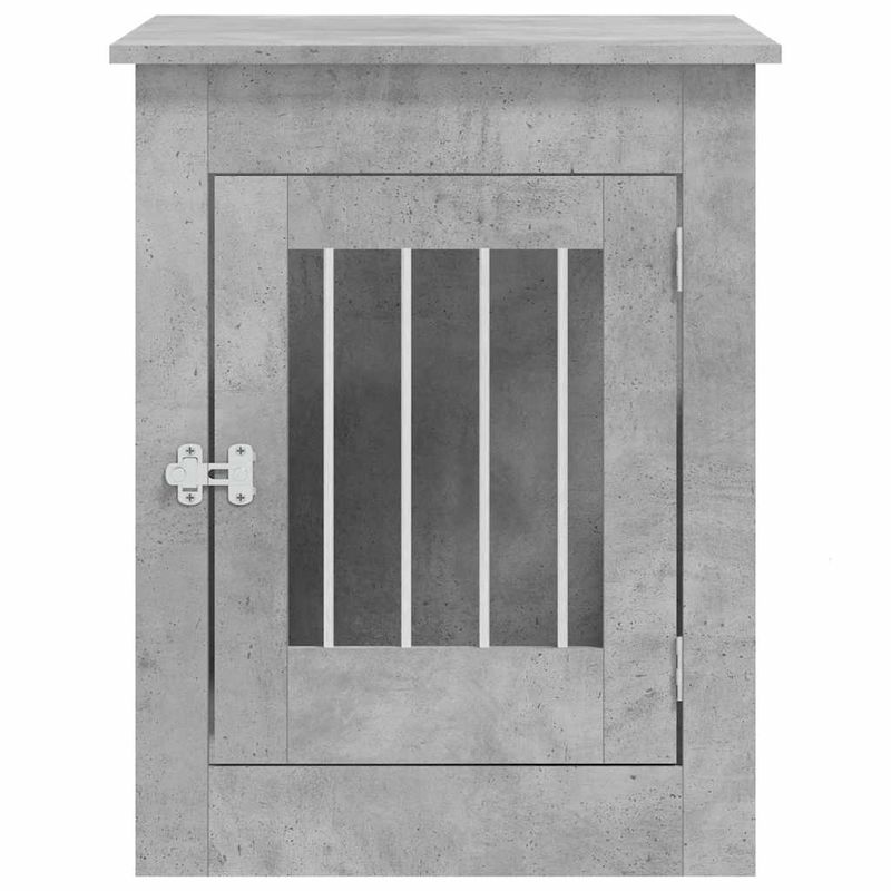 vidaXL meuble de cage pour chiens Bois d'ingénierie