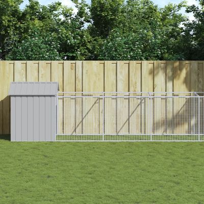 vidaXL niche pour chien Acier