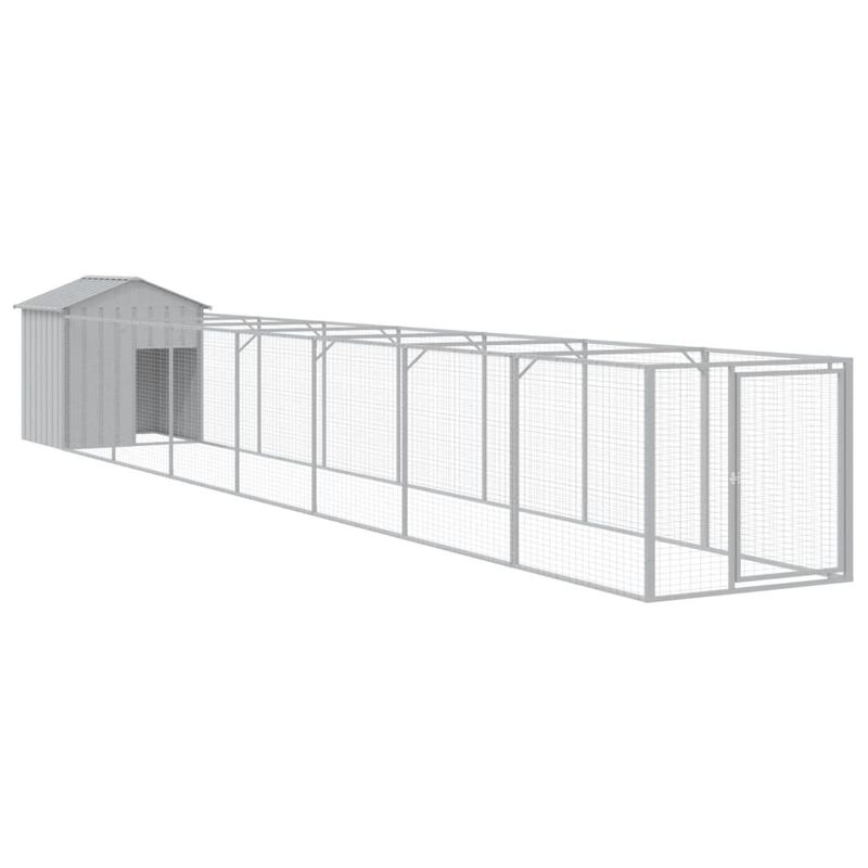 vidaXL niche pour chien Acier