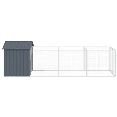 vidaXL niche pour chien Acier