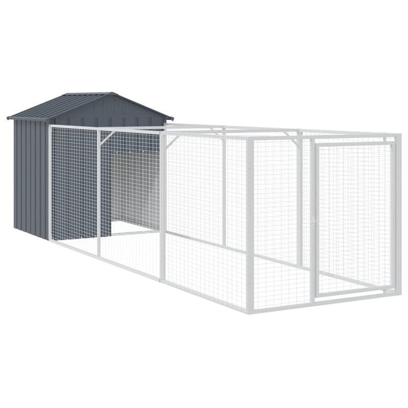 vidaXL niche pour chien Acier
