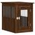 vidaXL meuble de cage pour chiens Bois d'ingénierie