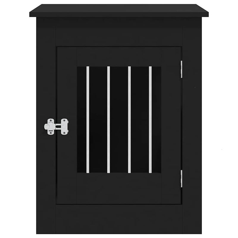vidaXL meuble de cage pour chiens Bois d'ingénierie