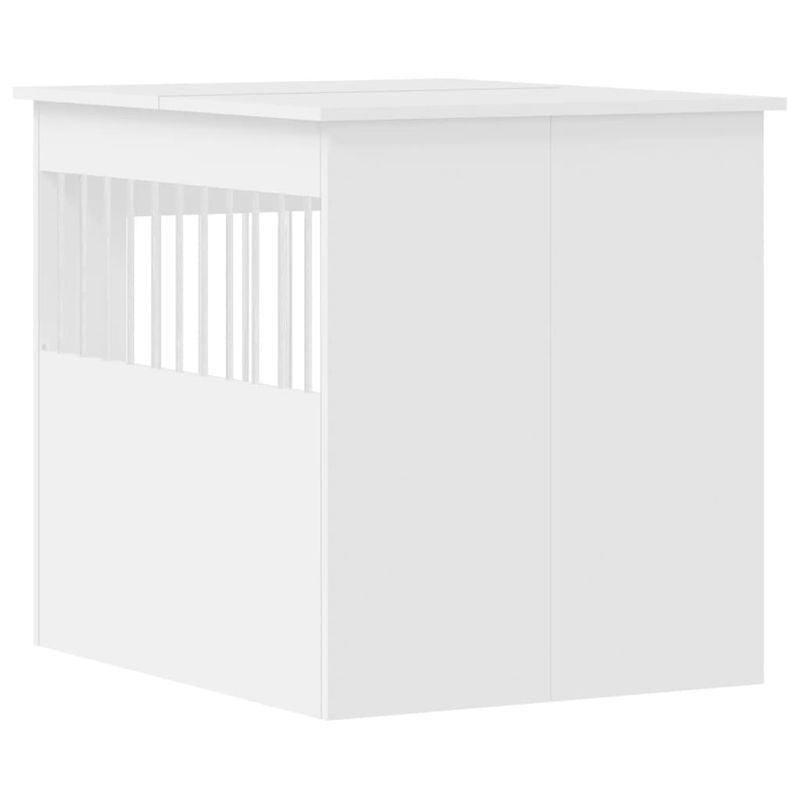 vidaXL meuble de cage pour chiens Bois d'ingénierie