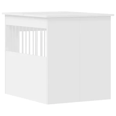 vidaXL meuble de cage pour chiens Bois d'ingénierie