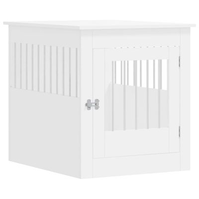 vidaXL meuble de cage pour chiens Bois d'ingénierie