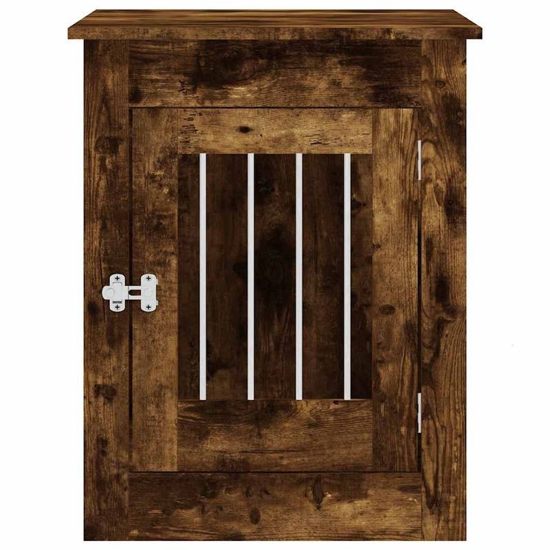 vidaXL meuble de cage pour chiens Bois d'ingénierie