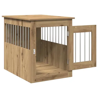 vidaXL meuble de cage pour chiens Bois d'ingénierie vidaXL meuble de cage pour chiens Bois d'ingénierie