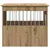vidaXL meuble de cage pour chiens Bois d'ingénierie vidaXL meuble de cage pour chiens Bois d'ingénierie