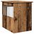 vidaXL meuble de cage pour chiens Bois d'ingénierie