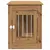 vidaXL meuble de cage pour chiens Bois d'ingénierie