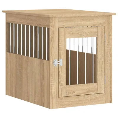 vidaXL meuble de cage pour chiens Bois d'ingénierie vidaXL meuble de cage pour chiens Bois d'ingénierie